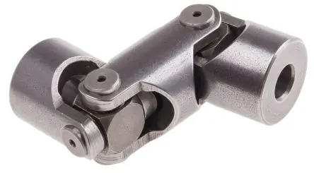 Produktfoto 1 von RS PRO 2 glatt Universalgelenk Stahl x 56mm, Buchse 6 mm, bis 1000U/min