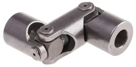 Produktfoto 1 von RS PRO 2 glatt Universalgelenk Stahl x 62mm, Buchse 8 mm, bis 1000U/min