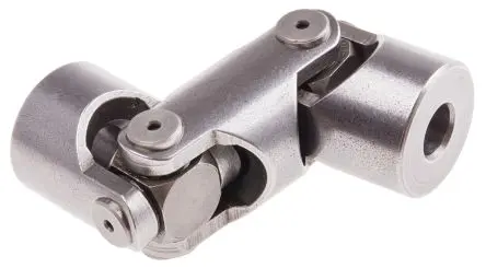 Produktfoto 1 von RS PRO 2 glatt Universalgelenk Stahl x 74mm, Buchse 10 mm, bis 1000U/min