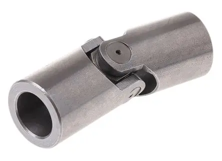 Produktfoto 1 von RS PRO 1 glatt Universalgelenk Stahl x 74mm, Buchse 16 mm, bis 1000U/min