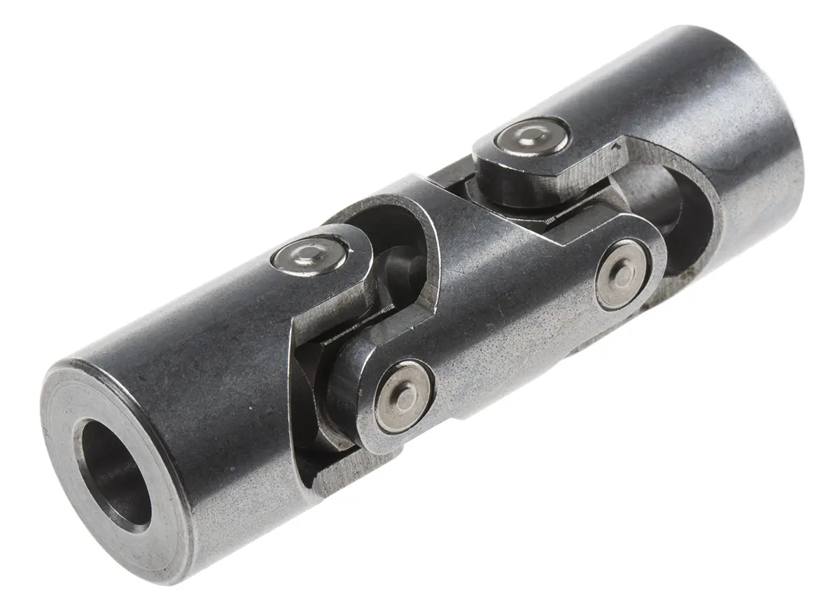 Produktfoto 1 von RS PRO 2 Nadelrollen Universalgelenk Stahl x 74 mm, Buchse 10 mm, bis 4000rpm