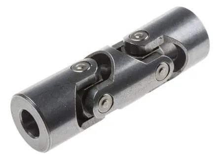Produktfoto 1 von RS PRO 2 Nadelrollen Universalgelenk Stahl x 74mm, Buchse 10 mm, bis 4000U/min