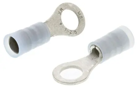 Produktfoto 1 von Molex Avikrimp Ringkabelschuh, Isoliert 18 AWG, Polyamid, Blau, 14 AWG max.AWG, aussen ø 8.69 mm, innen ø 5.39 mm, M5