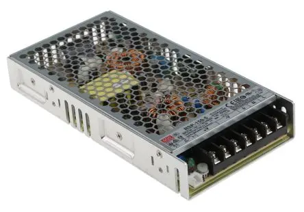 Produktfoto 1 von MEAN WELL RSP-150 Schaltnetzteil 1-Ausg. 5V dc 150 W, Chassis 370 V dc, 264V ac 30A