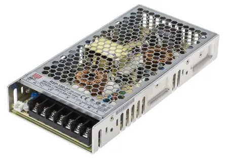 Produktfoto 1 von MEAN WELL RSP-150 Schaltnetzteil 1-Ausg. 27V dc 151 W, Chassis 370 V dc, 264V ac 5.6A