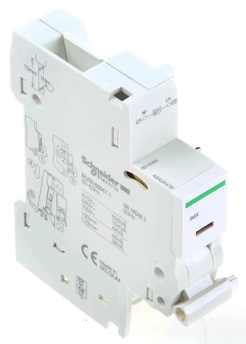 Produktfoto 1 von Schneider Electric Acti9 Acti9 Überspannungsableiter DIN-Hutschiene für ARA, ic60 MCB, IDPN Vigi, ild Doppelklemme, ilD