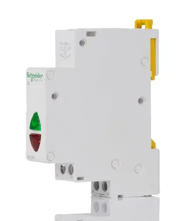 Produktfoto 1 von Schneider Electric Anzeige Acti9 Control Grün, Rot LED DIN-Hutschiene Rund IP2X Schraube