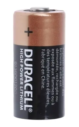 Produktfoto 1 von Duracell Kamera-Batterie, 3 V, CR17534 / 1600 mAh LiMnO2 x 17 mm