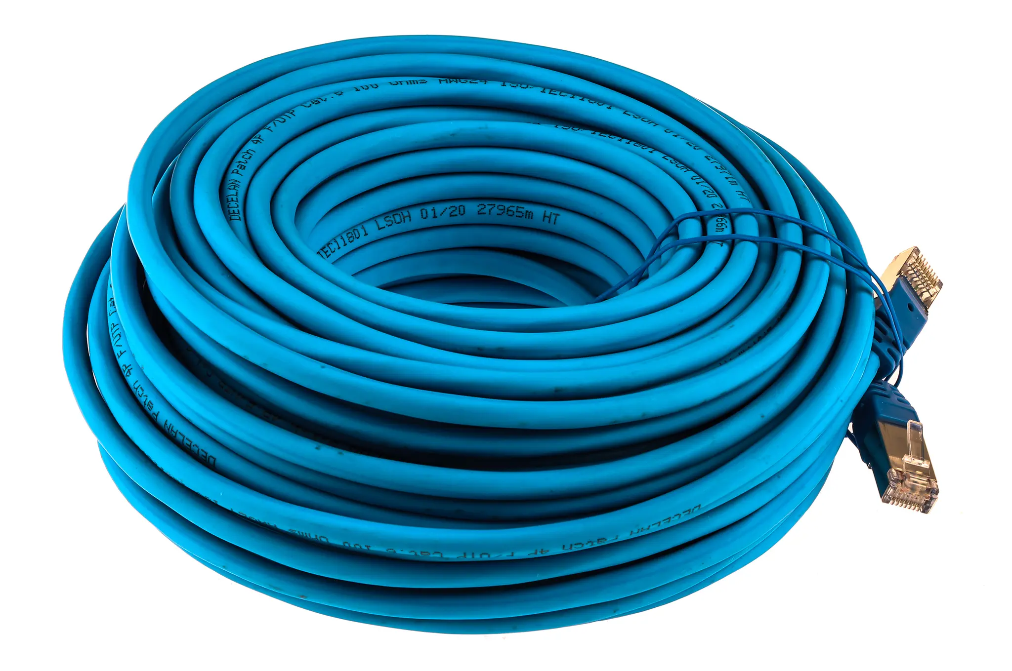 RS PRO Kat. 6 Ethernet-Kabel, 25 m, Blau F/UTP Stecker, A RJ45 Stecker, B RJ45, Raucharm halogenfrei