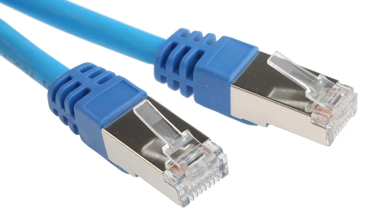 Produktfoto 1 von RS PRO Kat. 6 Ethernet-Kabel, 30 m, Blau F/UTP Stecker, A RJ45 Stecker, B RJ45, Raucharm halogenfrei
