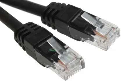 RS PRO Kat. 6 Ethernet-Kabel, 30 m, Schwarz U/UTP Stecker, A RJ45 Stecker, B RJ45, Raucharm halogenfrei