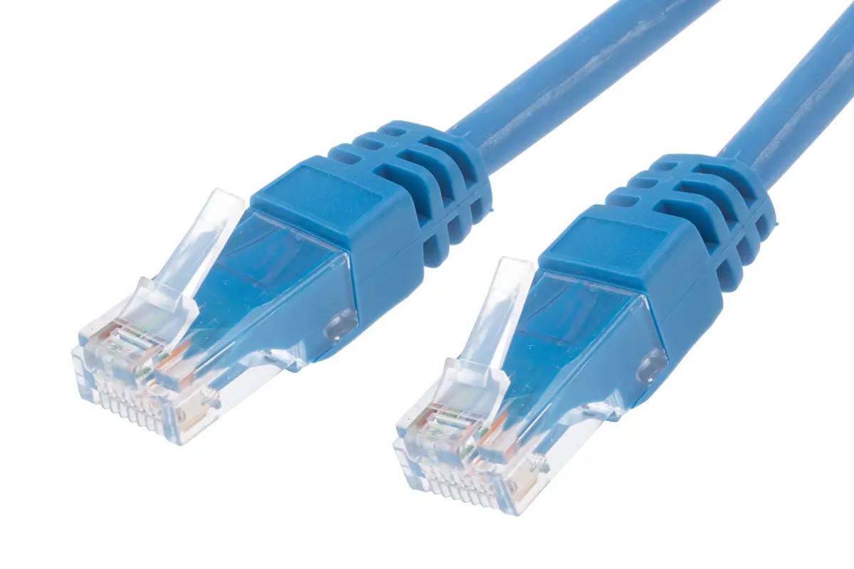 Produktfoto 1 von RS PRO Kat. 6 Ethernet-Kabel, 25 m, Blau U/UTP Stecker, A RJ45 Stecker, B RJ45, Raucharm halogenfrei