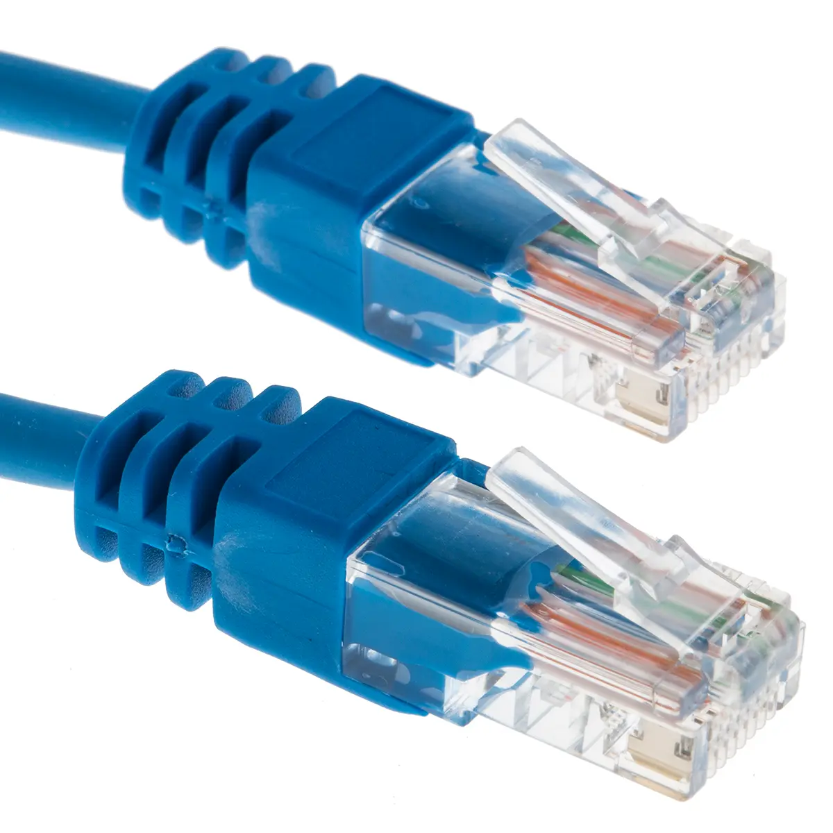 Produktfoto 1 von RS PRO Cat5e Ethernet-Kabel, 25 m, Blau U/UTP Stecker, A RJ45 Stecker, B RJ45, Raucharm halogenfrei