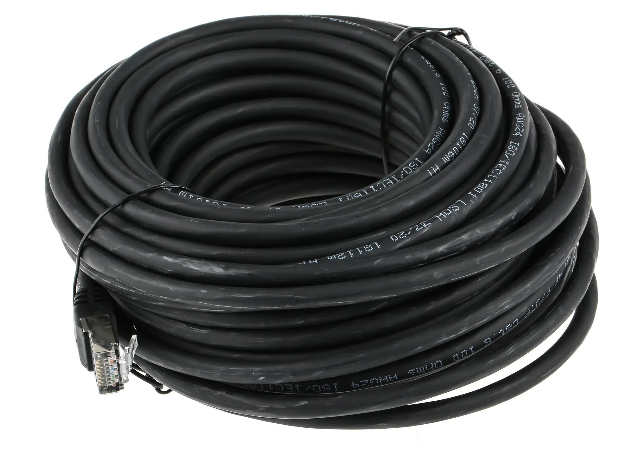 Produktfoto 1 von RS PRO Kat. 6 Ethernet-Kabel, 15 m, Schwarz F/UTP Stecker, A RJ45 Stecker, B RJ45, Raucharm halogenfrei