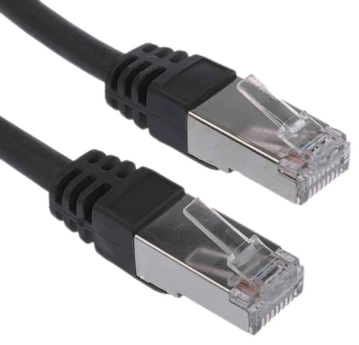 Produktfoto 1 von RS PRO Kat. 6 Ethernet-Kabel, 30 m, Schwarz F/UTP Stecker, A RJ45 Stecker, B RJ45, Raucharm halogenfrei