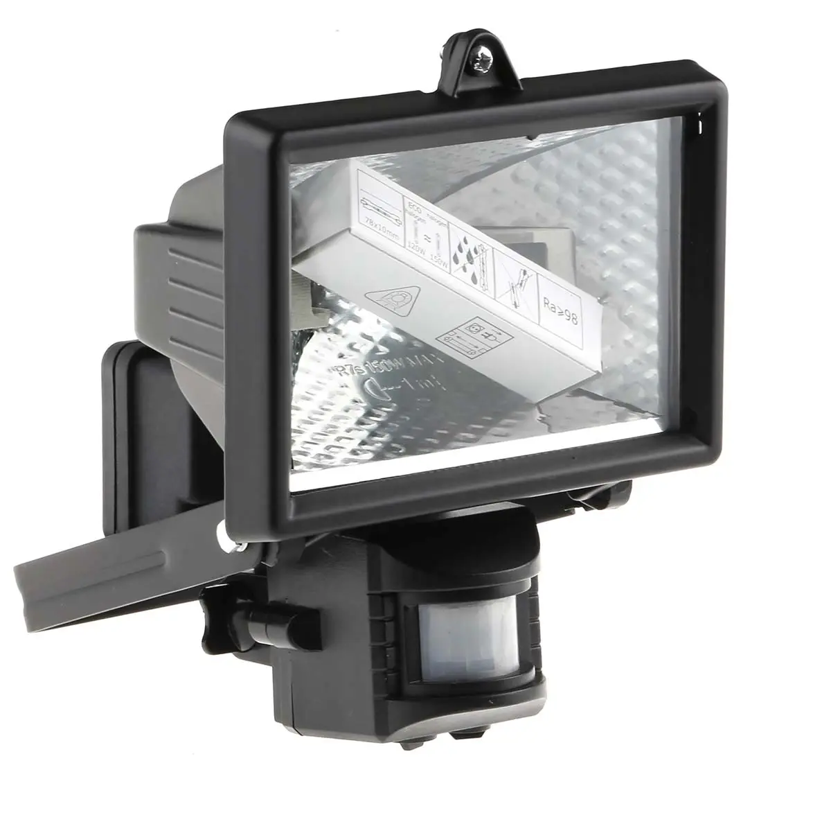 Produktfoto 1 von RS PRO, Fluter 120 W, 220 → 240 V ac, 220 x 140 x 108 mm, PIR, IP44
