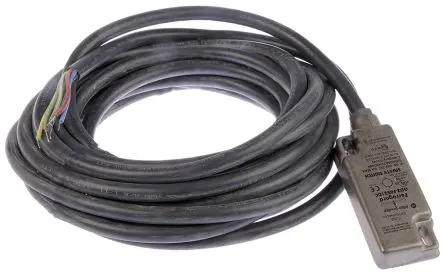 Produktfoto 1 von Guardmaster 440N Magnetisch 6 m Kabel Berührungsloser Sicherheitsschalter 24V dc aus Edelstahl, 2 Öffner, Magnetisch