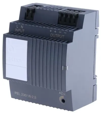 Produktfoto 1 von Block PEL 230 DIN-Schienen Netzteil Schaltnetzteil 264V ac Wechselstrom/Gleichstrom / 2.5 A 28V dc DC 45 W