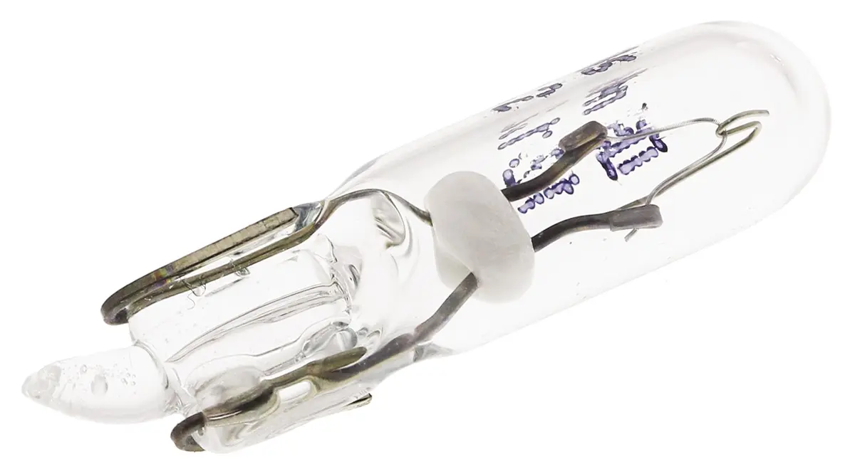 Produktfoto 1 von Osram Kfz-Glühlampe 12V Klar / 1.2 W, B 2 x Ø 4,6 Sockel Ø 5 mm 2000 h