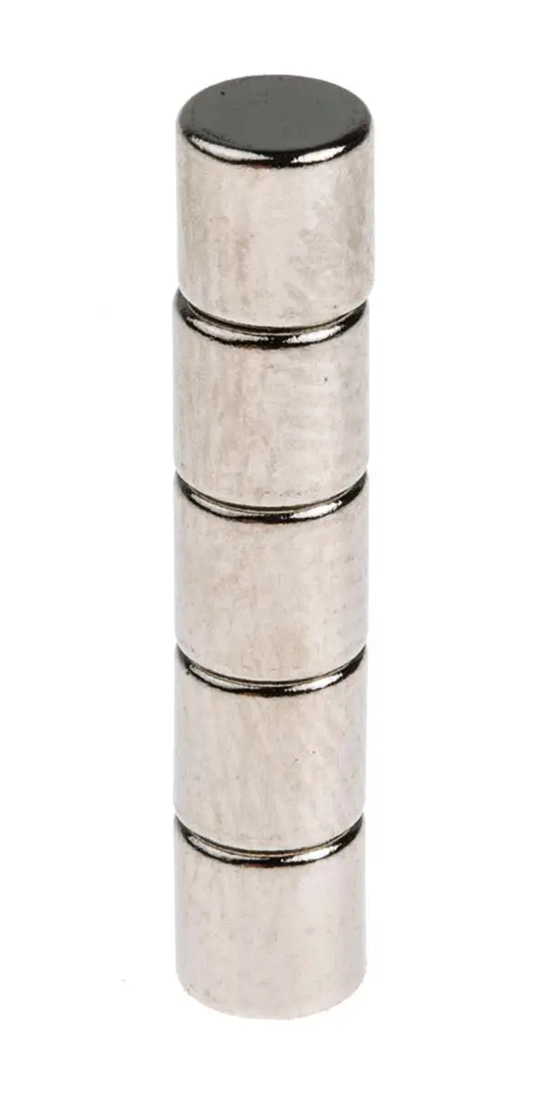 Produktfoto 1 von Eclipse Neodym Magnet, 5 mm, 1.3 kg x 5 mm, L. 5 mm