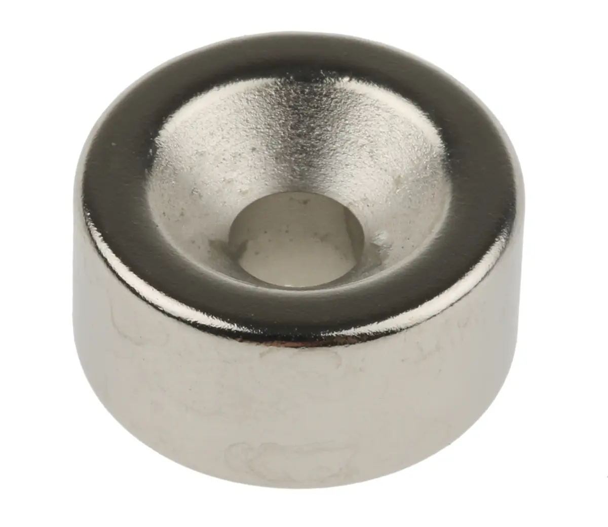 Produktfoto 1 von Eclipse Neodym Magnet, 20 mm, 4.7 kg Gewindebohrung x 10 mm, L. 10 mm