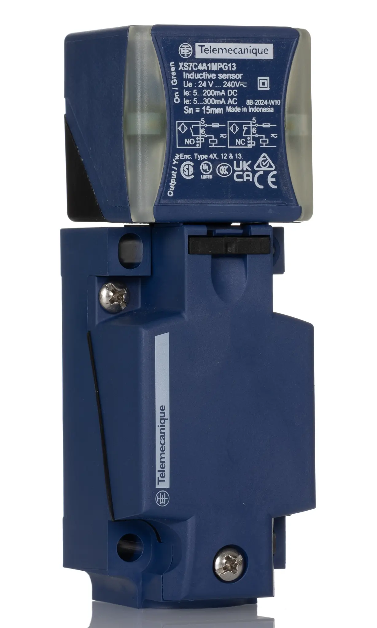 Produktfoto 1 von Telemecanique Sensors OsiSense XS Näherungssensor Induktiv, Kubisch 15 mm 2-Draht 20 264 V ac/dc / 200 mA, 300 mA