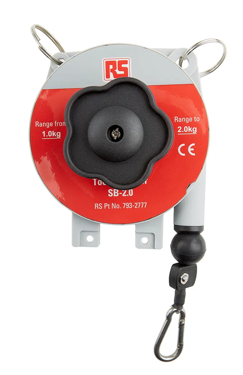Produktfoto 1 von RS PRO Balancer, Traglast 2 kg, Seilauszug: 1600 mm