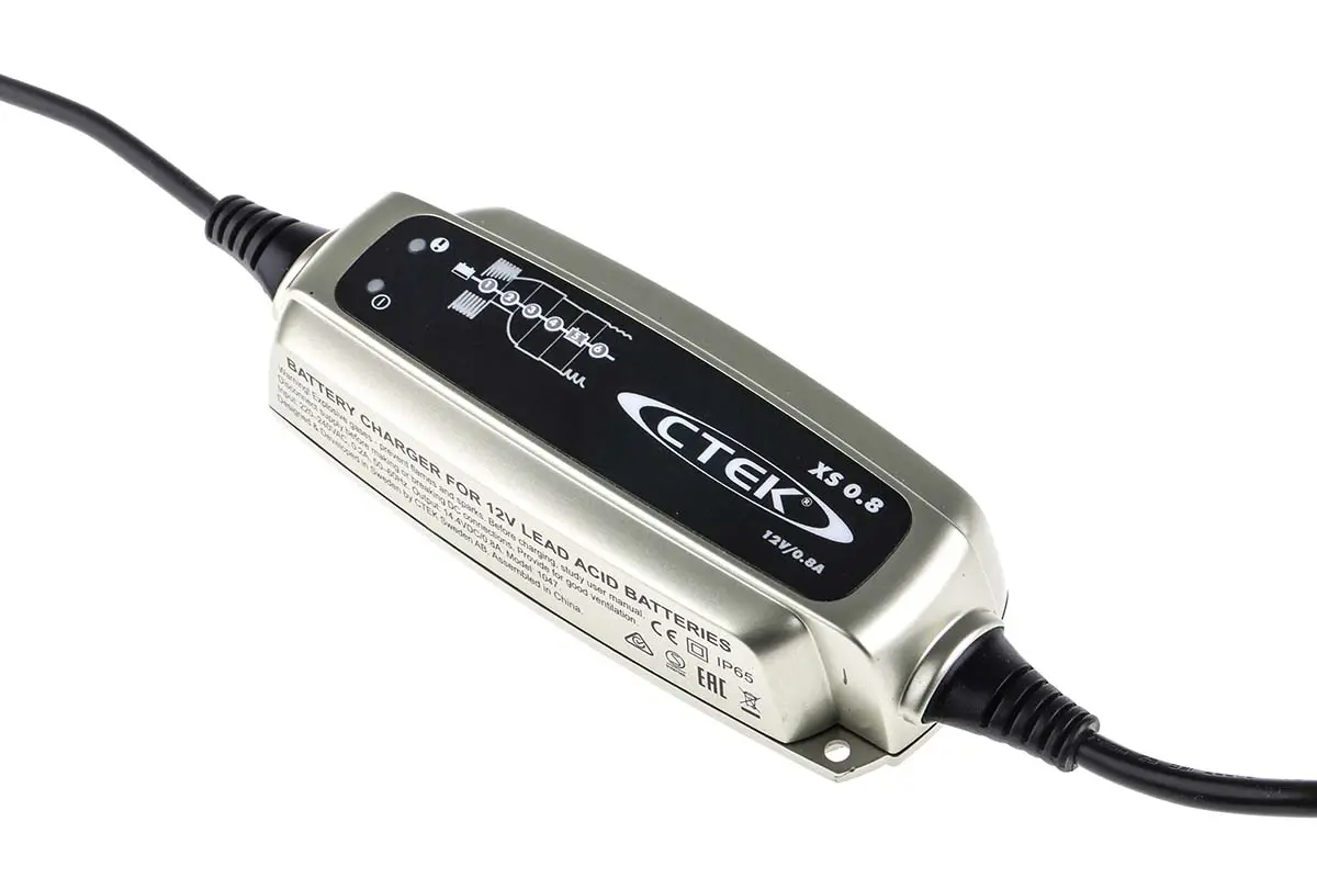 Produktfoto 1 von CTEK XS 0.8 XS0.8 Akkuladegerät, 12 V Bleiakku/0.8 A 1,2 bis 32 Ah Automobilindustrie