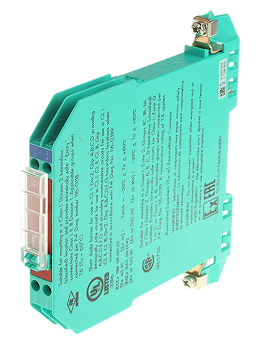 Produktfoto 1 von Pepperl + Fuchs Zenerbarriere 1-kanalig 13.3 V dc ATEX