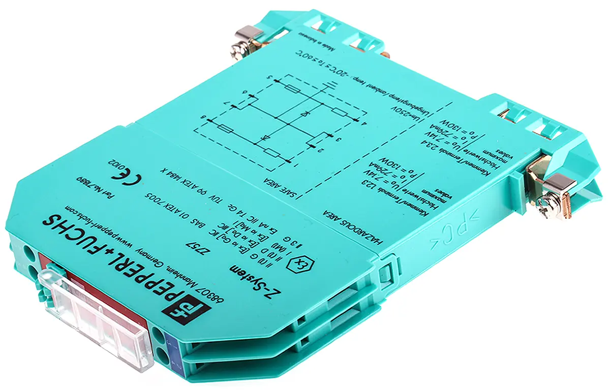 Produktfoto 1 von Pepperl + Fuchs Zenerbarriere 2-kanalig 250 V ac ATEX