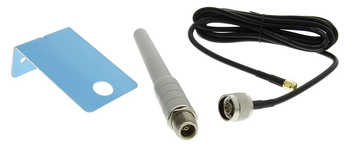 RF Solutions ANT-433WM3 RFID-Antenne UHF-RFID, ISM-Band Schraubmontage Peitschenantenne SMA Stecker 3 dBi