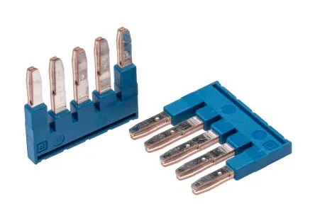 Produktfoto 1 von Phoenix Contact FBS5-5 BU Querverbinder für Modularer Anschlussklemmenblock