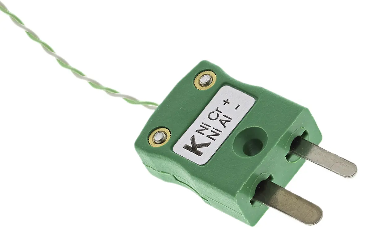 Produktfoto 1 von RS PRO PFA Thermoelement mit offener Messstelle Typ K, Ø 1/0.315mm x 10m -75°C → +250°C