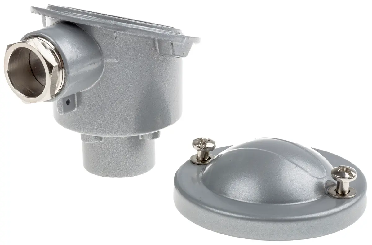 Produktfoto 1 von RS PRO 1/2 BSP Thermoelement-Steckverbinderkopf für Anschlussklemmenkopf