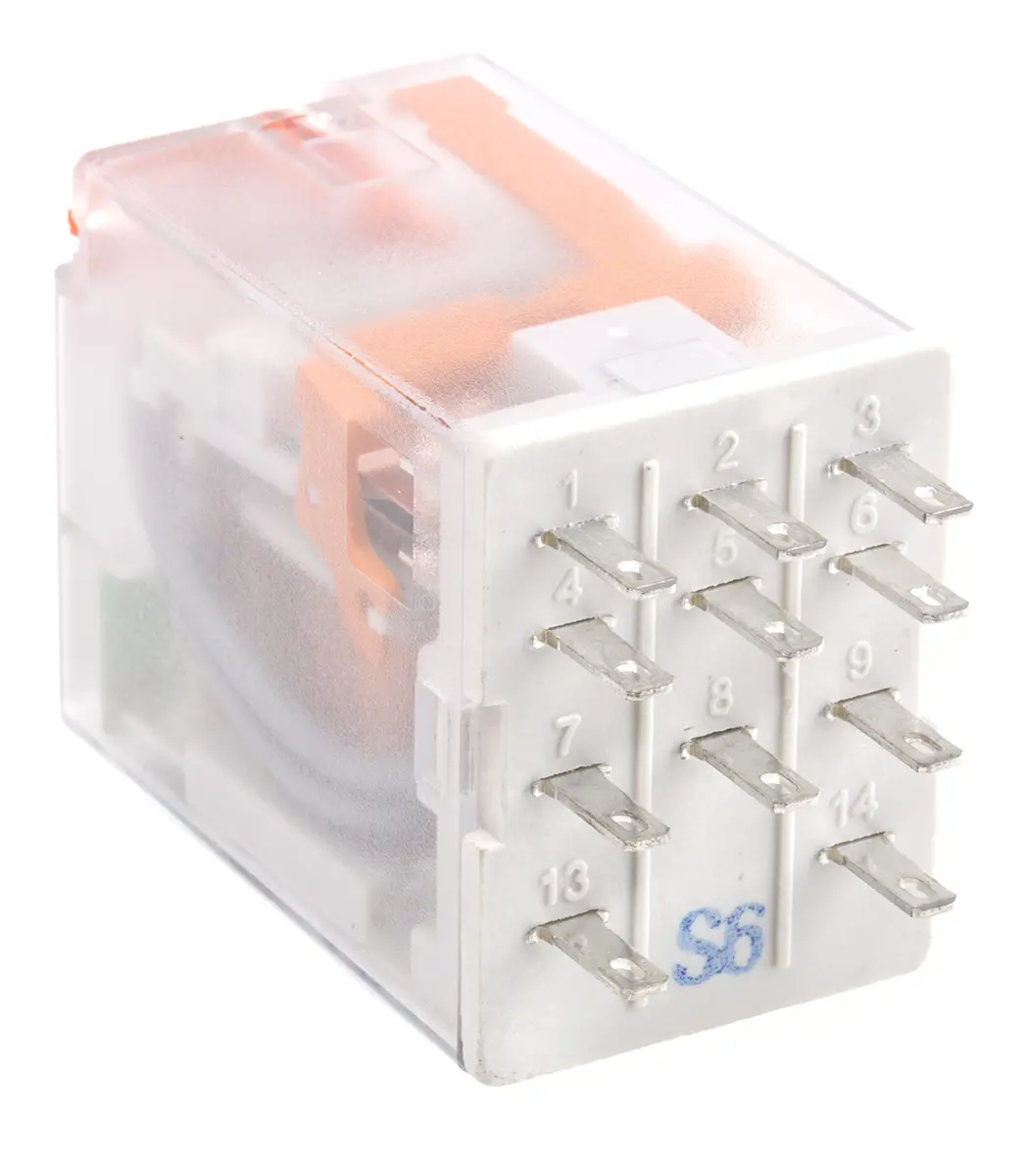 Produktfoto 1 von Relpol R15 Leistungsrelais 24V Spule Dreipoliger Umschalter Oberfläche 10A 158 Ω 1.6 W