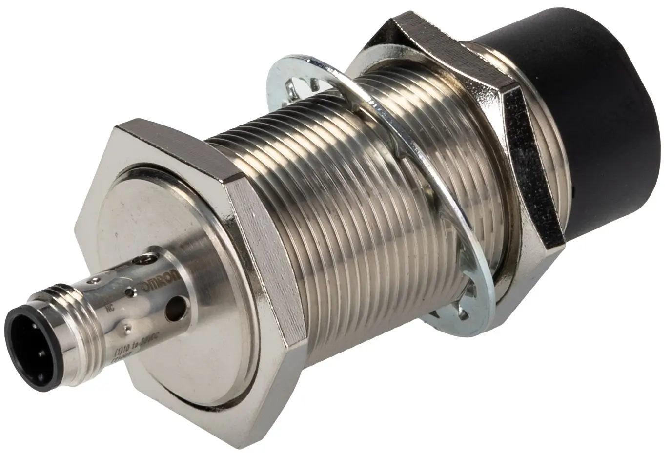 Produktfoto 1 von Omron E2B M30 Näherungssensor Induktiv, Gewinderohr 30 mm PNP 12 → 24 V dc / 200 mA NC, IP67
