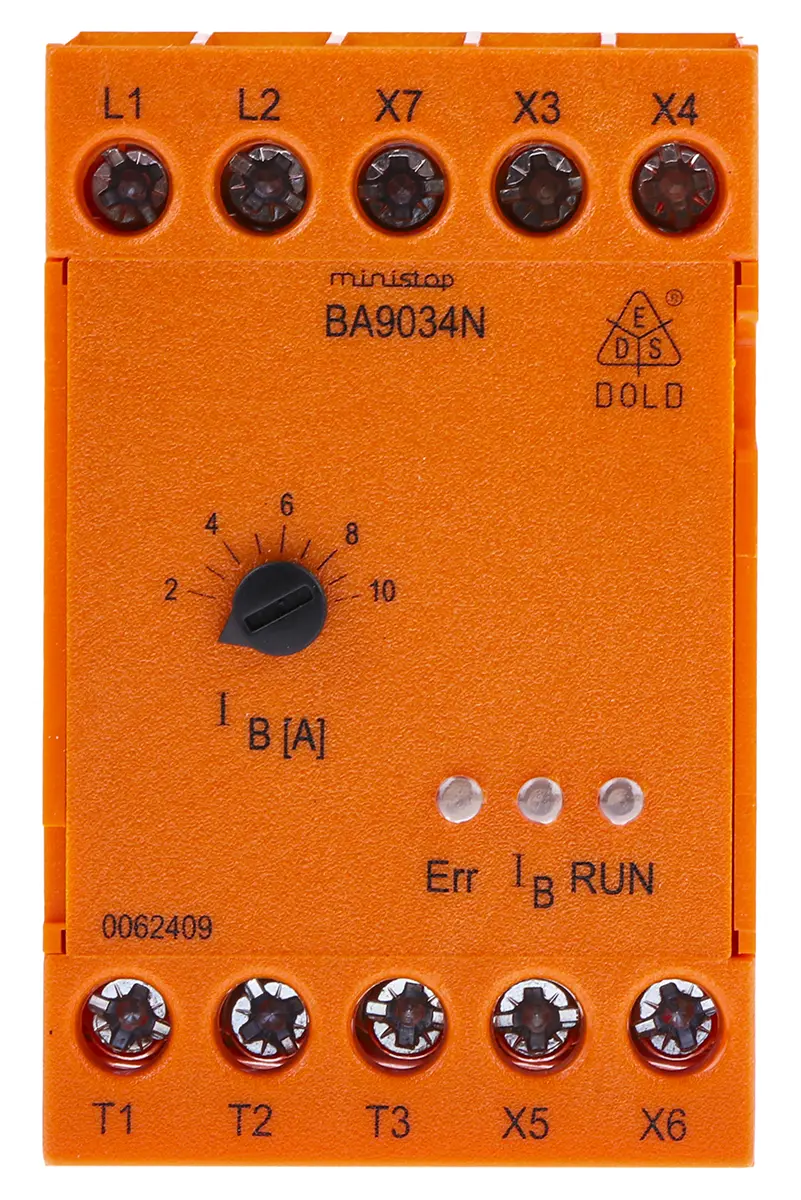 Produktfoto 1 von Dold Motor-Bremsmodul Starter inkludiert, 3-phasig, 5 V, 400 V ac