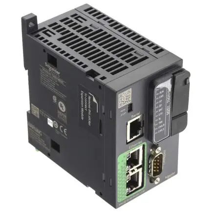 Produktfoto 1 von Schneider Electric Modicon TM Logiksteuerung Impuls Ausg.Typ Analog Eing.Typ