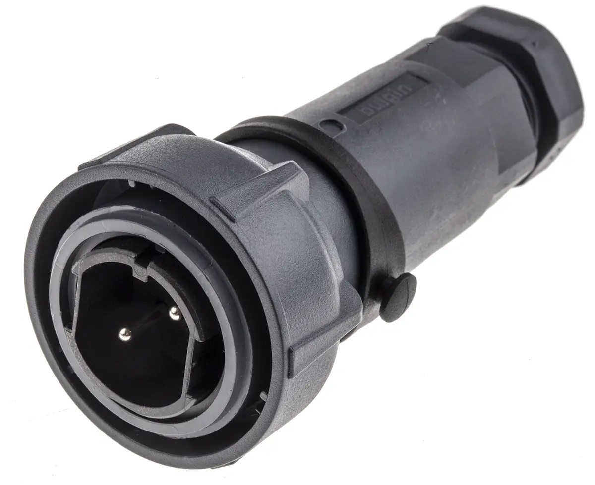 Produktfoto 1 von Bulgin Buccaneer 7000 42 Standard Rundsteckverbinder Stecker 2-polig Stecker 25A Kabel IP66, IP68, IP69K