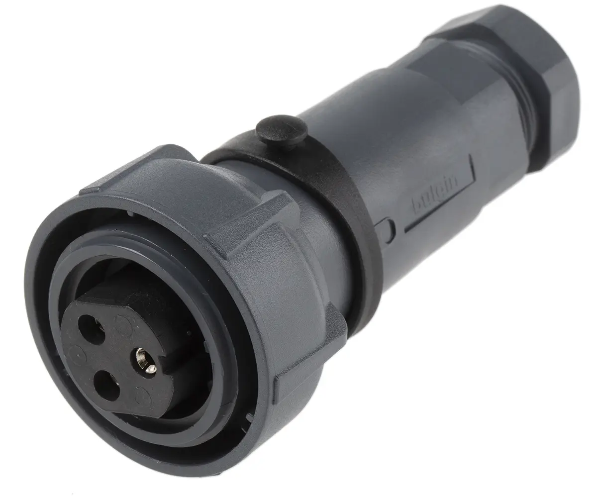Produktfoto 1 von Bulgin Buccaneer 7000 42 Standard Rundsteckverbinder Buchse 3-polig Buchse 25A Kabel IP66, IP68, IP69K