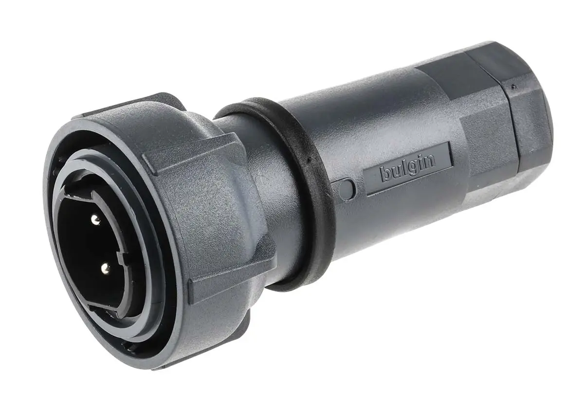 Produktfoto 1 von Bulgin Buccaneer 7000 42 Standard Rundsteckverbinder Stecker 3-polig Stecker 25A Kabel IP66, IP68, IP69K