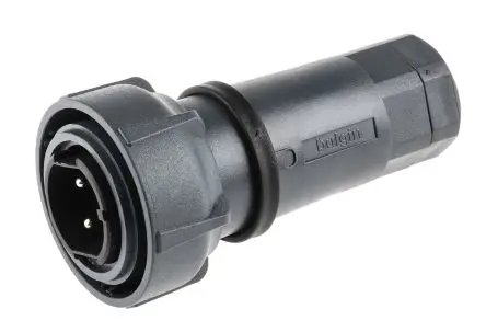 Produktfoto 1 von Bulgin Buccaneer 7000 42 Standard Rundsteckverbinder Stecker 3-polig Stecker 25A Kabel IP66, IP68, IP69K
