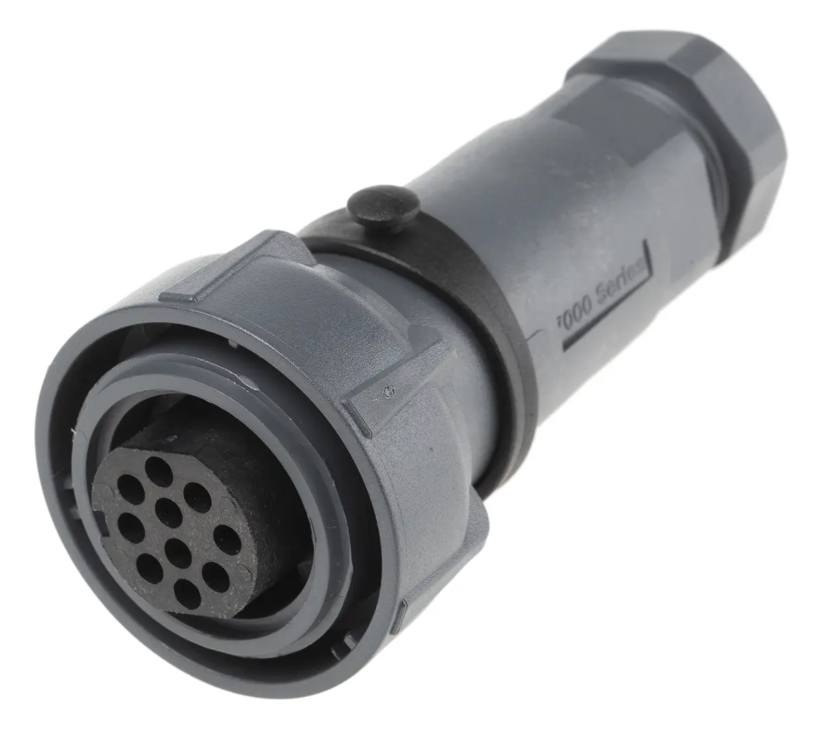 Produktfoto 1 von Bulgin Buccaneer 7000 42 Standard Rundsteckverbinder Buchse 10-polig Buchse 10A Kabel IP69K, IP66, IP68