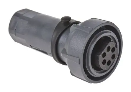Produktfoto 1 von Bulgin Buccaneer 7000 42 Standard Rundsteckverbinder Buchse 6-polig Buchse 10A Kabel IP66, IP68, IP69K