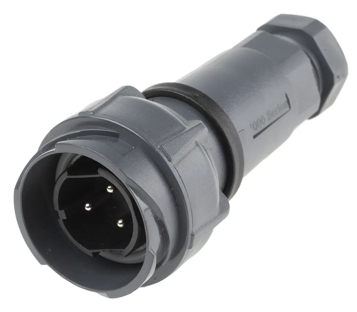 Produktfoto 1 von Bulgin Buccaneer 7000 42 Standard Rundsteckverbinder Stecker 3-polig Stecker 25A Kabel IP66, IP68, IP69K