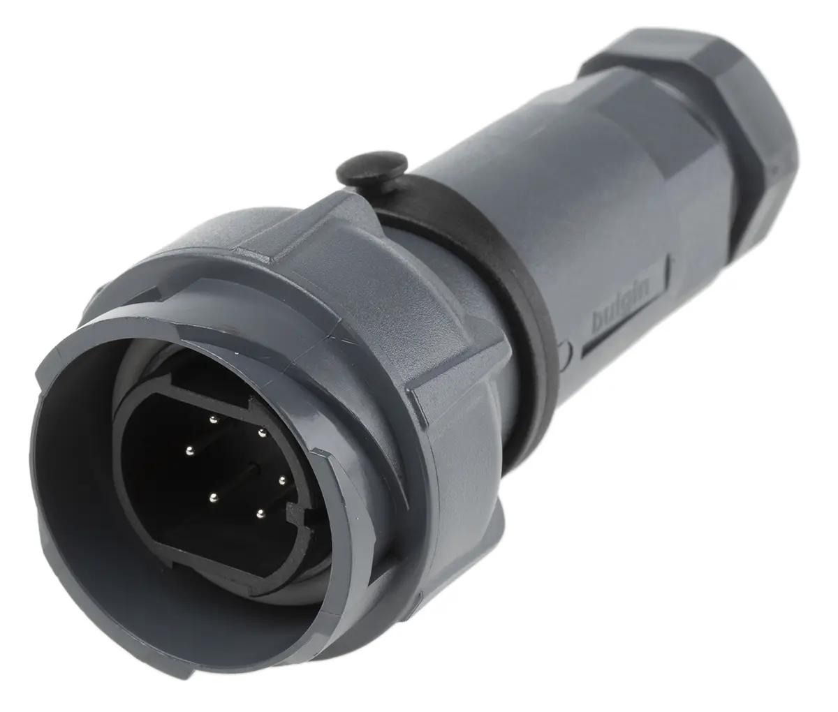 Produktfoto 1 von Bulgin Buccaneer 7000 42 Standard Rundsteckverbinder Stecker 6-polig Stecker 10A Kabel IP66, IP68, IP69K