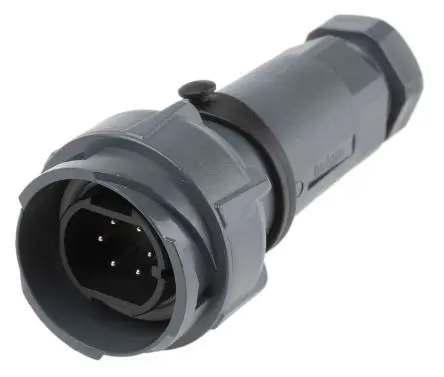 Produktfoto 1 von Bulgin Buccaneer 7000 42 Standard Rundsteckverbinder Stecker 6-polig Stecker 10A Kabel IP66, IP68, IP69K