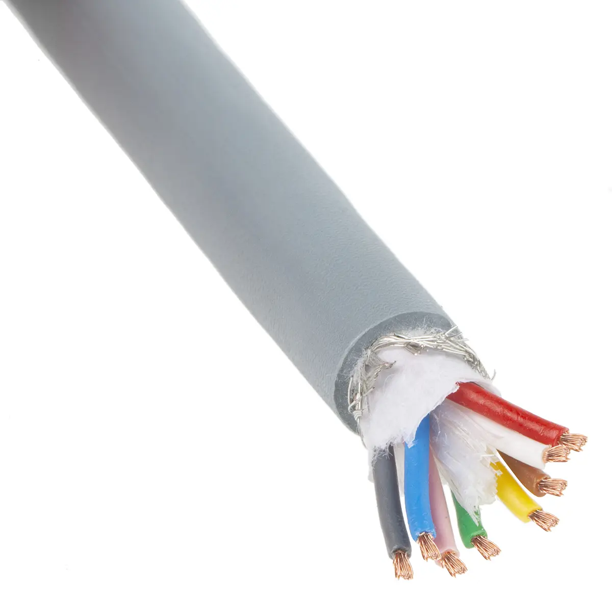 Produktfoto 1 von Lapp UNITRONIC Datenkabel, 4-paarig 0,34 mm² Ø 9.2mm S/UTP Schirmung PUR isoliert Twisted Pair Grau