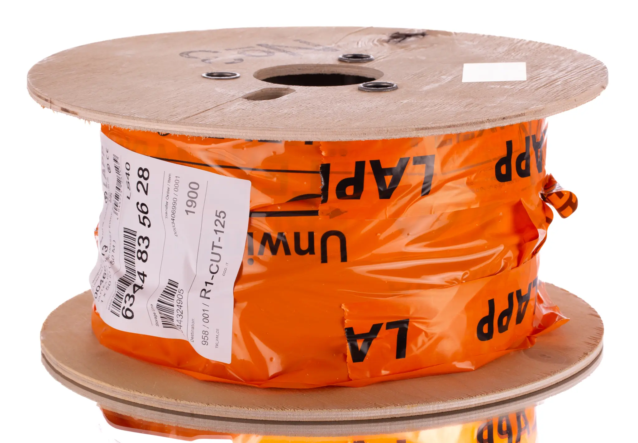 Produktfoto 1 von Lapp ÖLFLEX Netzkabel, 5-adrig Schwarz, 50 m, Silikon 180 °C