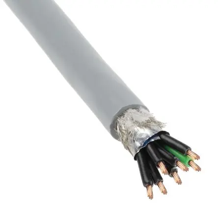 Produktfoto 1 von Lapp CY Steuerkabel, 7-adrig 18 AWG Litze, 50 m Grau Geschirmt, Polyvinylchlorid